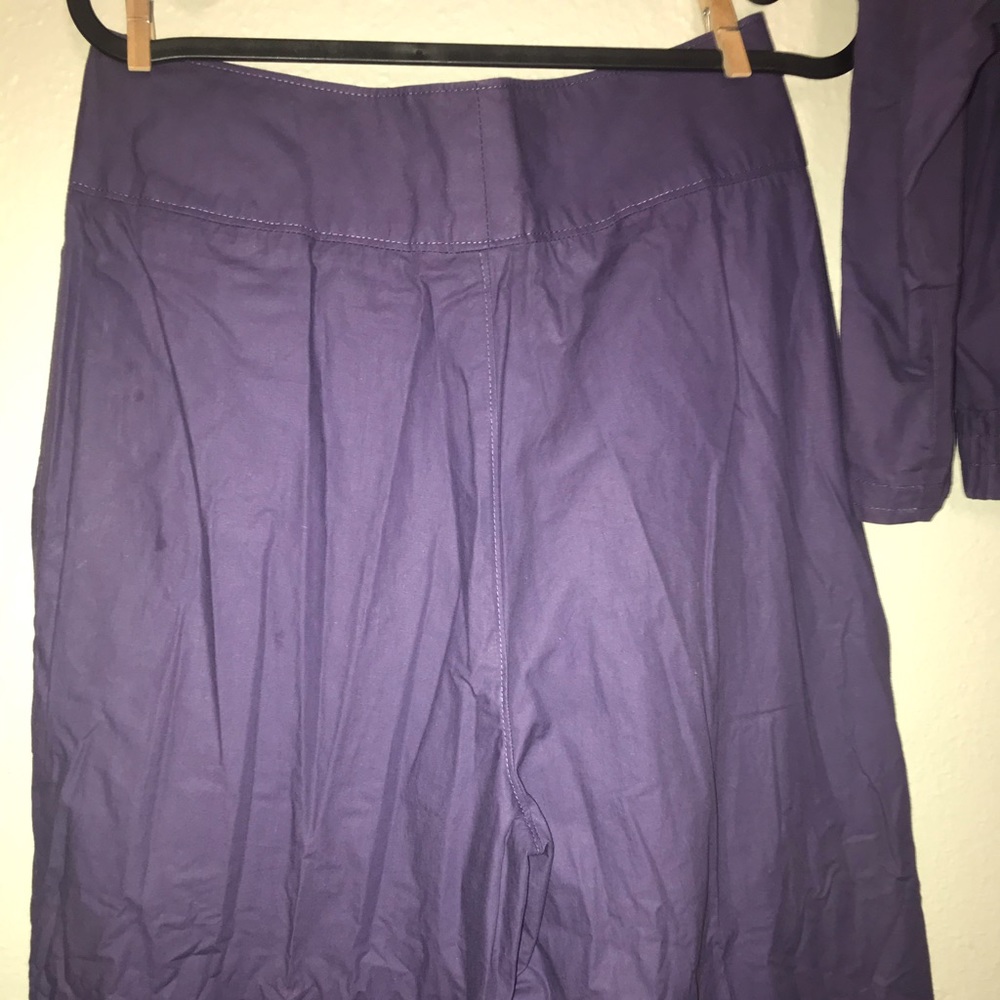 Vtg 80s/90s Christian Dior Streetwear 2 Piece Purple Matching Track Suit - Picture 9 of 16